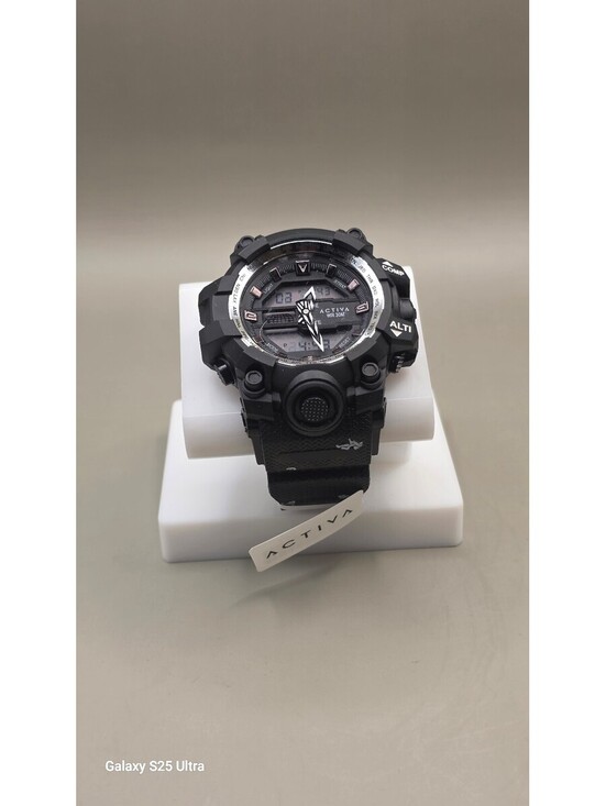 Activa Other - Activa Neo Dual Time 55mm Black Camo Quartz Men's Watch